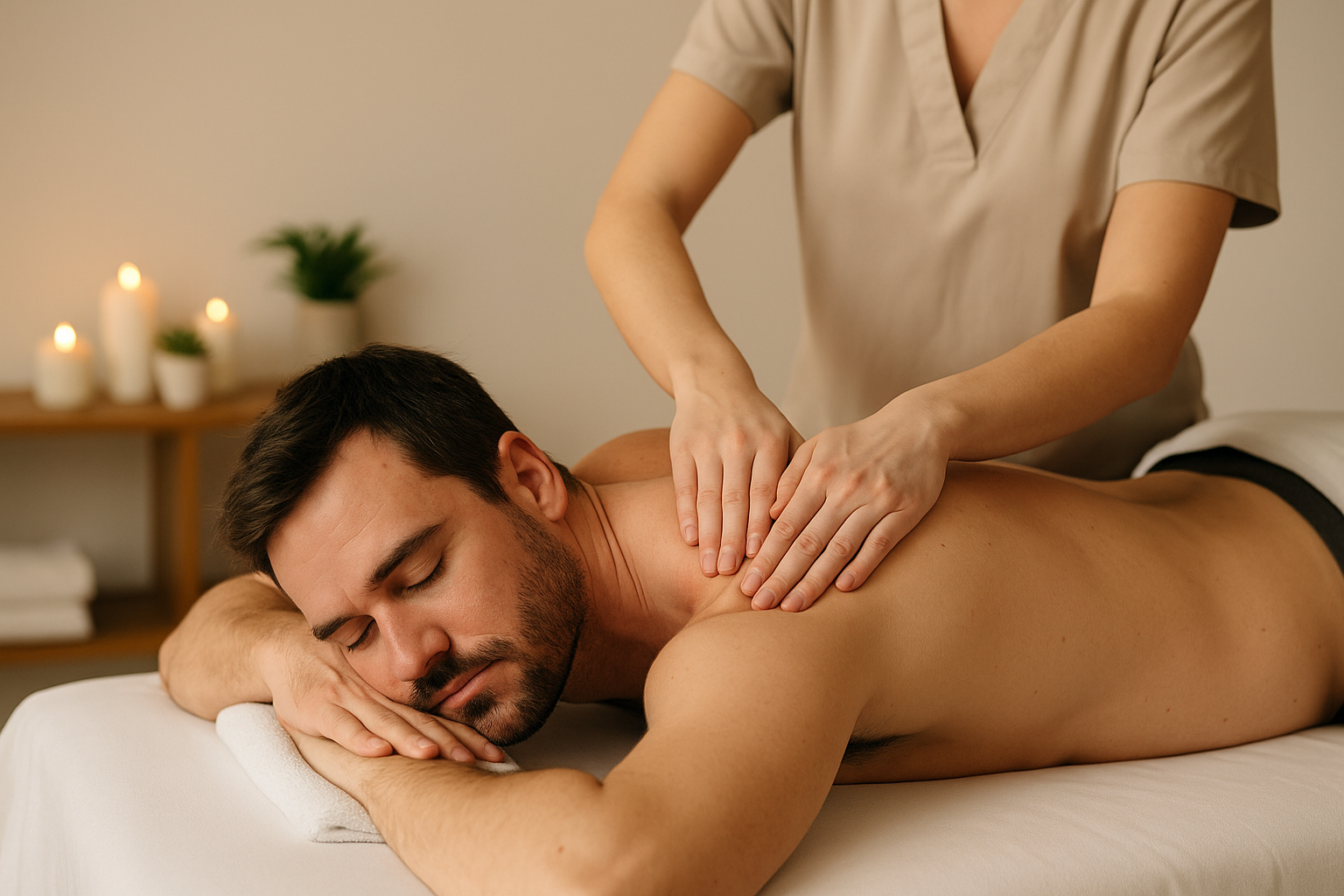 Masaje de relajación muscular en Madrid